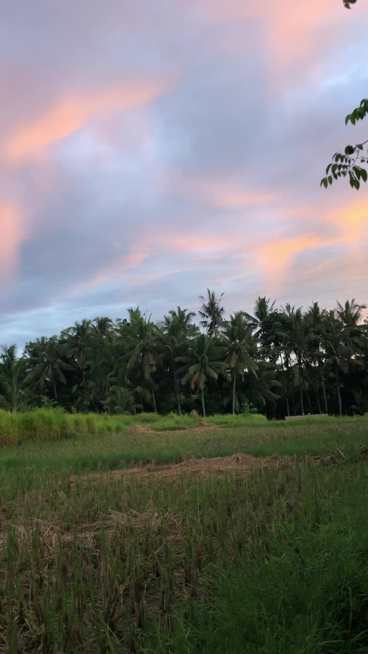 一个美丽的天空视频素材