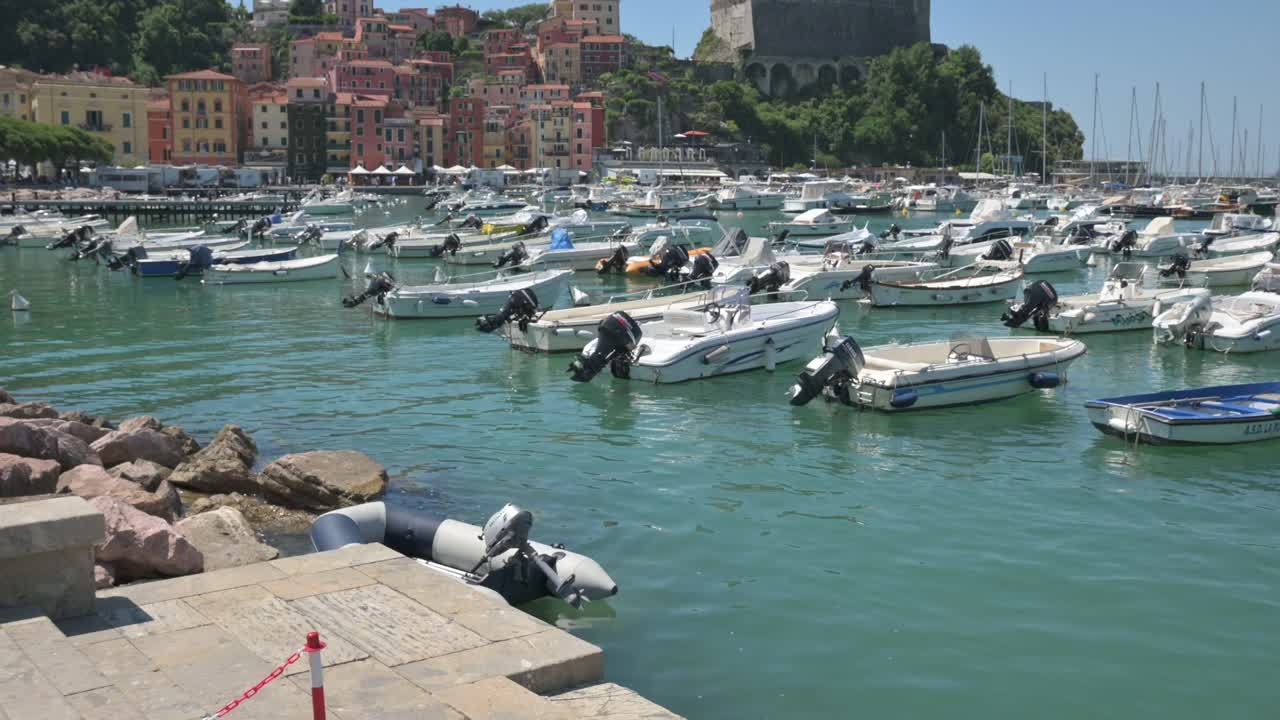 Lerici,意大利利古利亚。2020年6月。视频素材