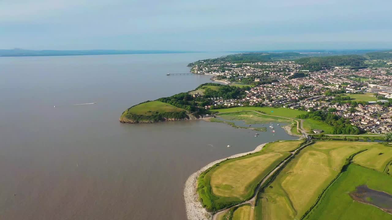 克利夫登村，英国西南部视频素材