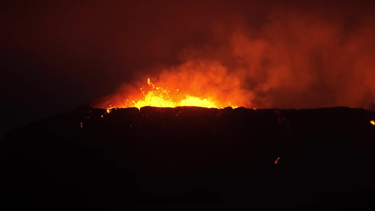 火山视频素材