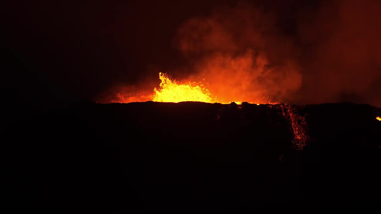 火山视频素材