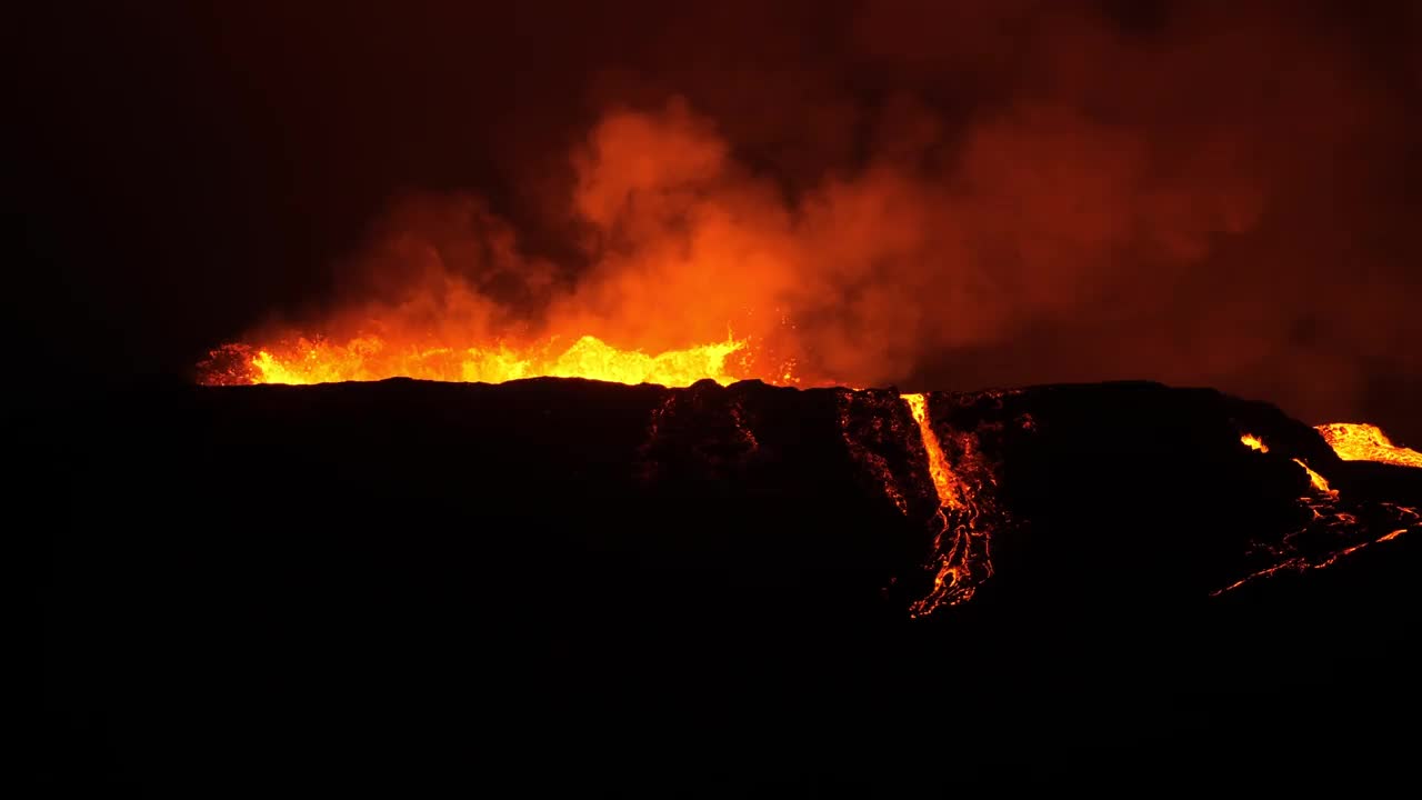 火山视频素材