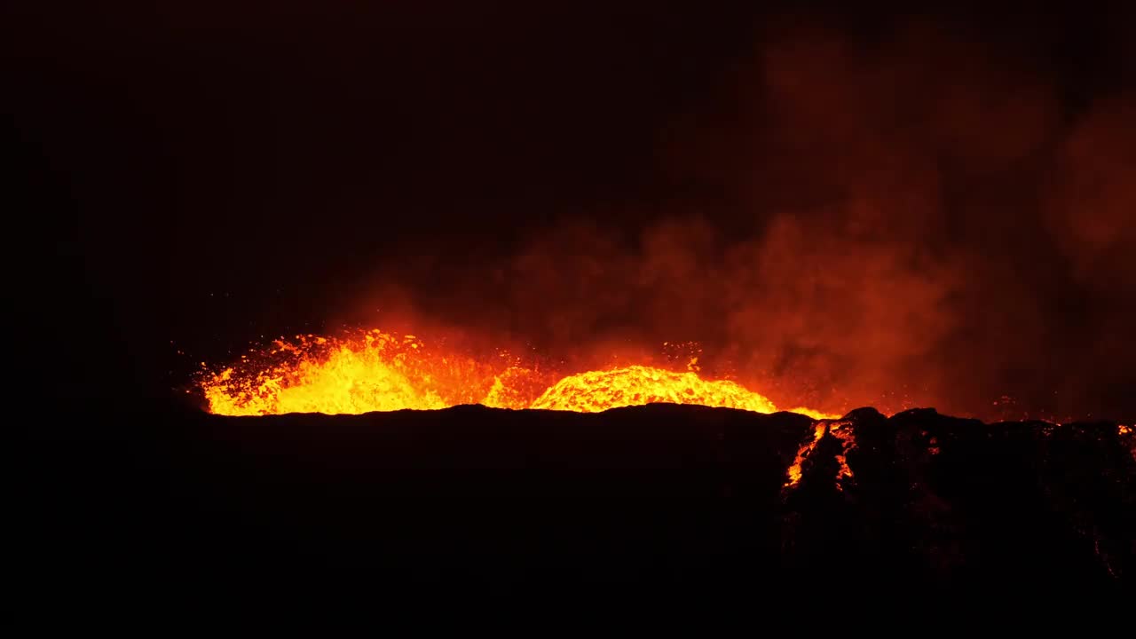 火山视频素材