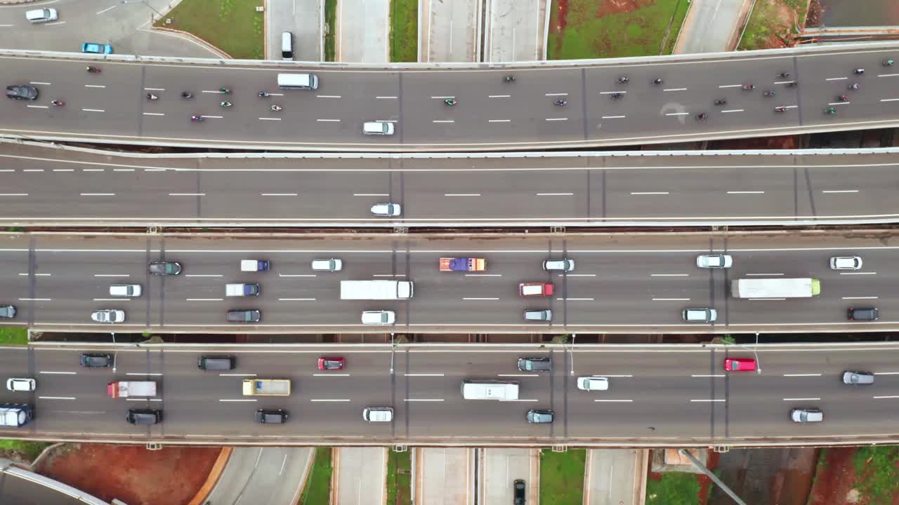 Depok Antasari freeway交易所视频素材