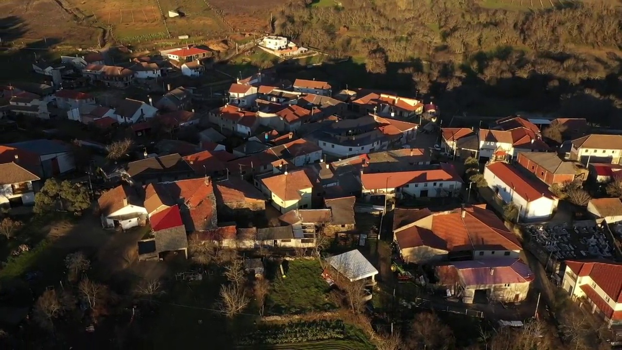 葡萄牙北部偏远的乡村视频素材