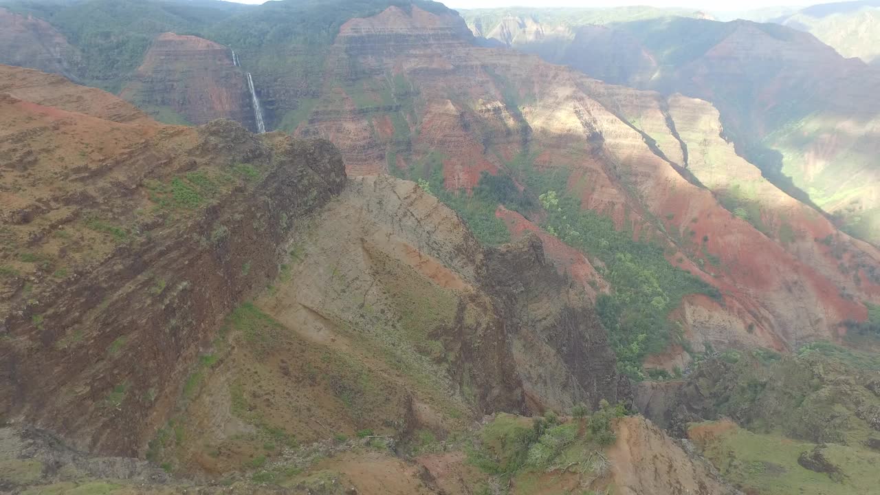 空中夏威夷峡谷视频下载