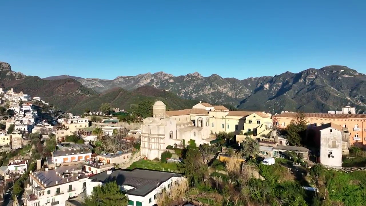 意大利阿马尔菲海岸的旅游胜地Ravello。视频素材