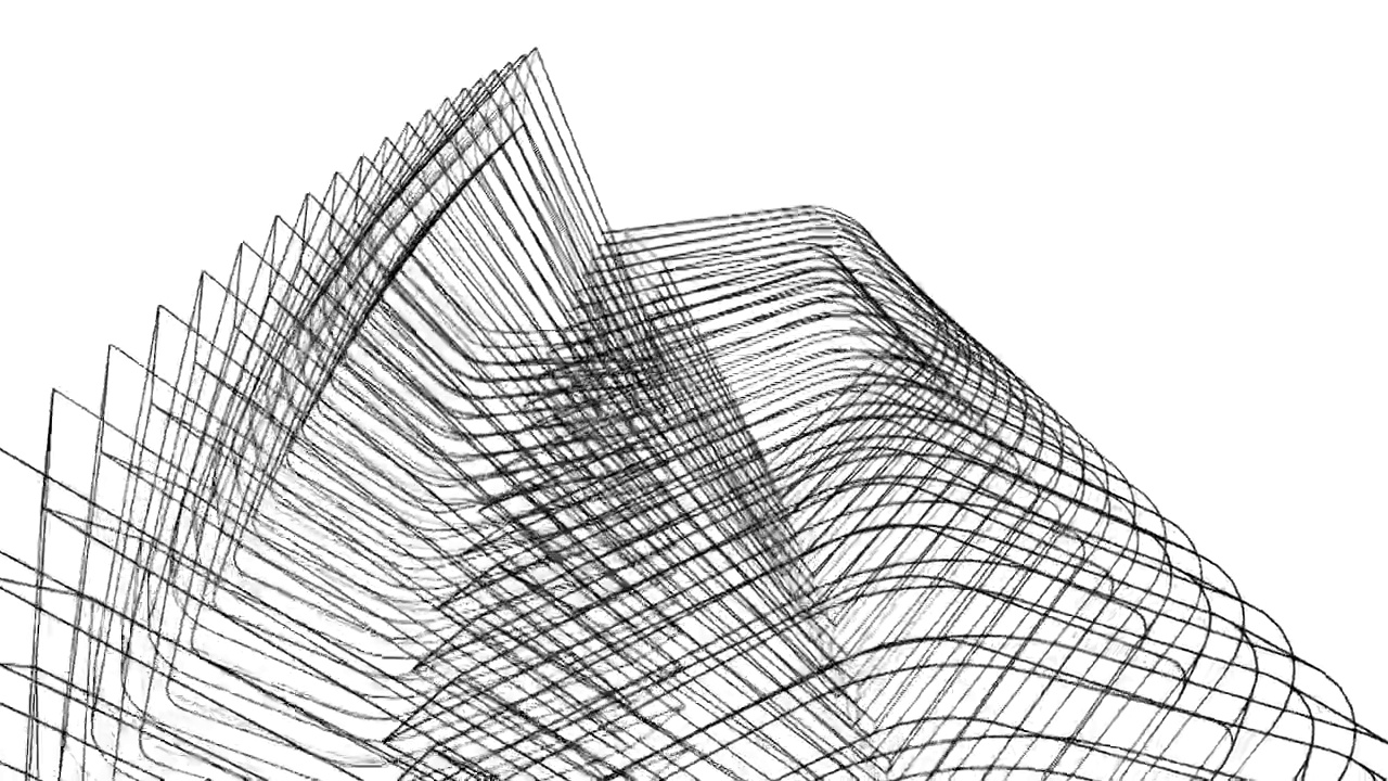 现代建筑3d动画视频素材