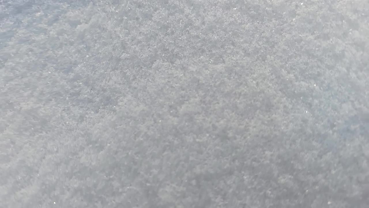 冬日的雪景视频素材