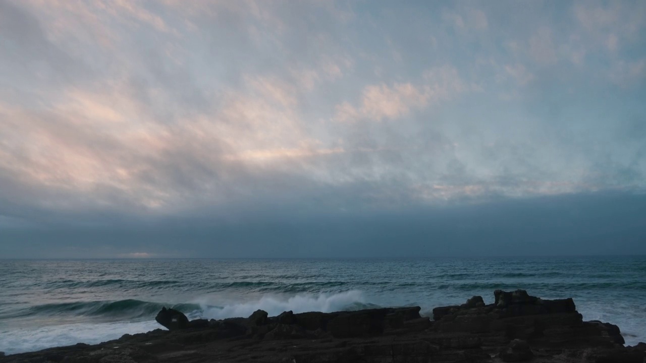 海上的日落视频素材