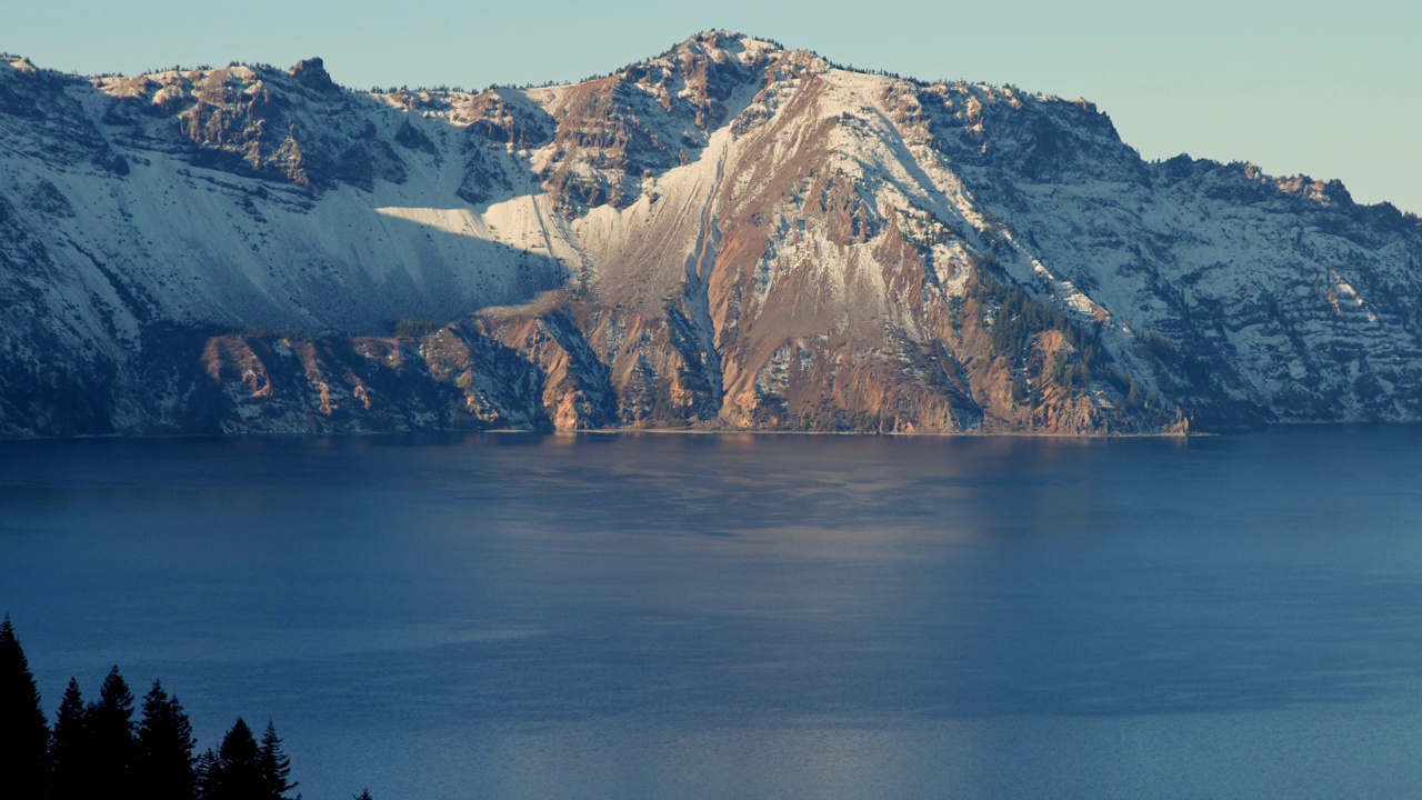 火山口湖国家公园视频素材