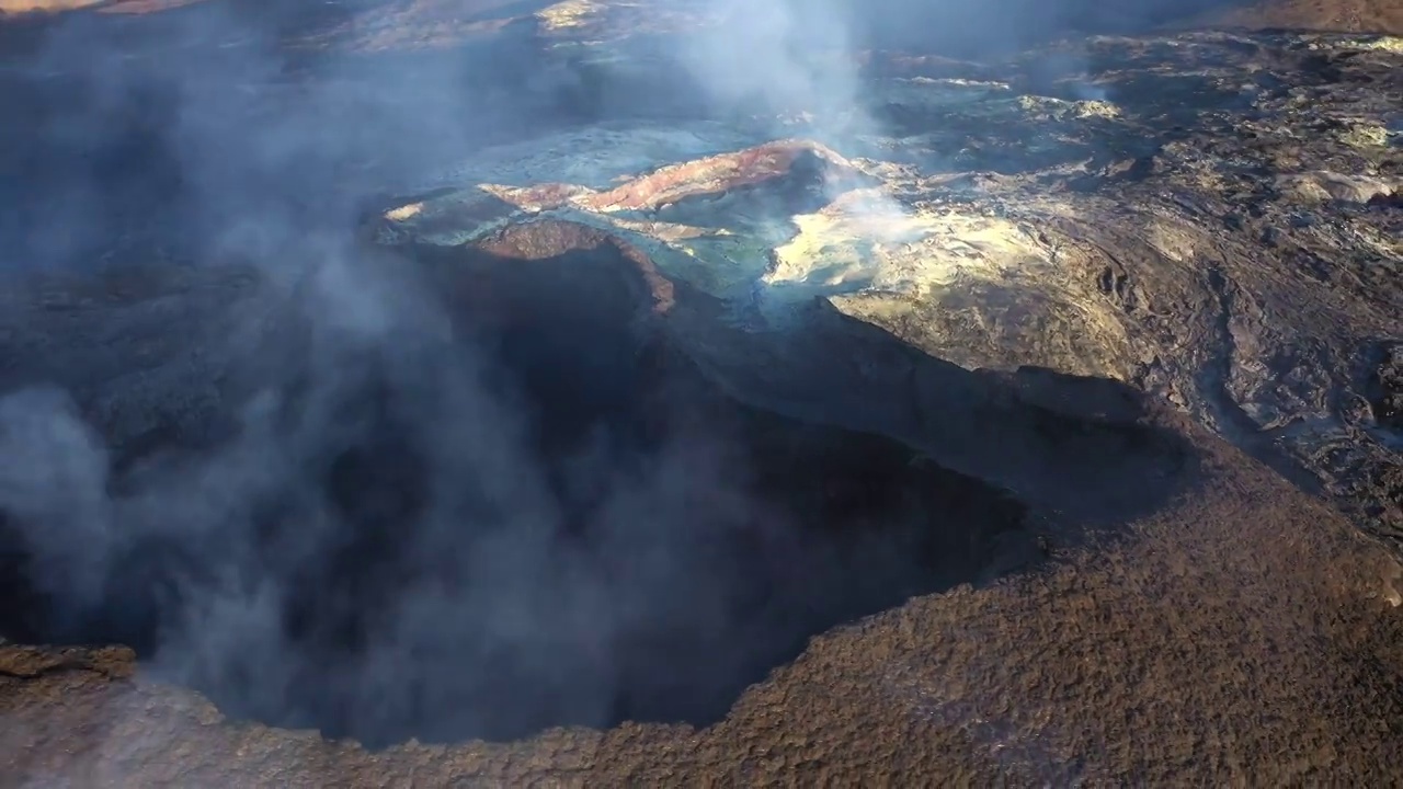 法格拉达尔火山(Mount Fagradalsfjall)视频素材