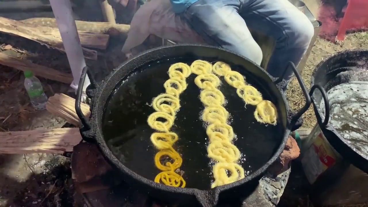 供应商制作Jalebi视频素材