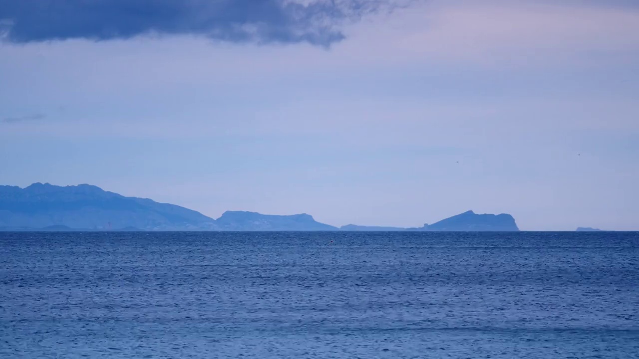 西班牙的海岸景观视频素材