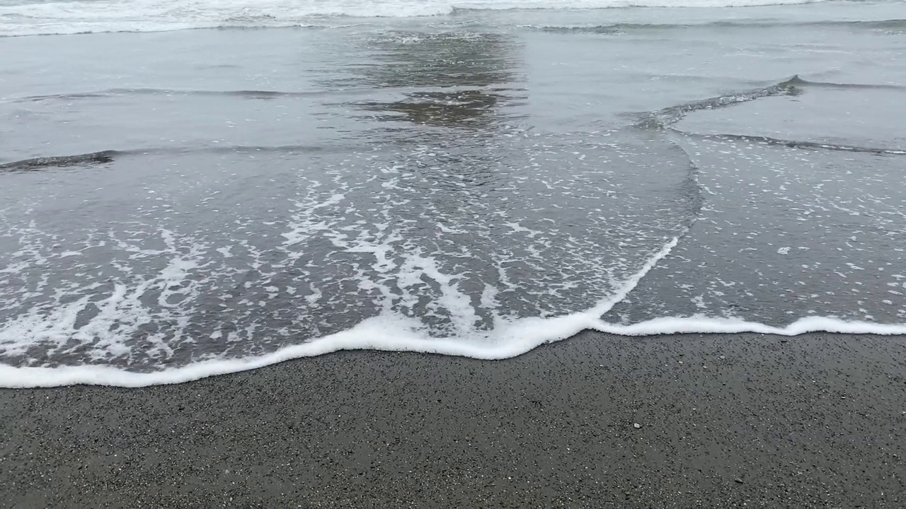 雾，雾，雾，海，潮，海，影，流进流出视频素材