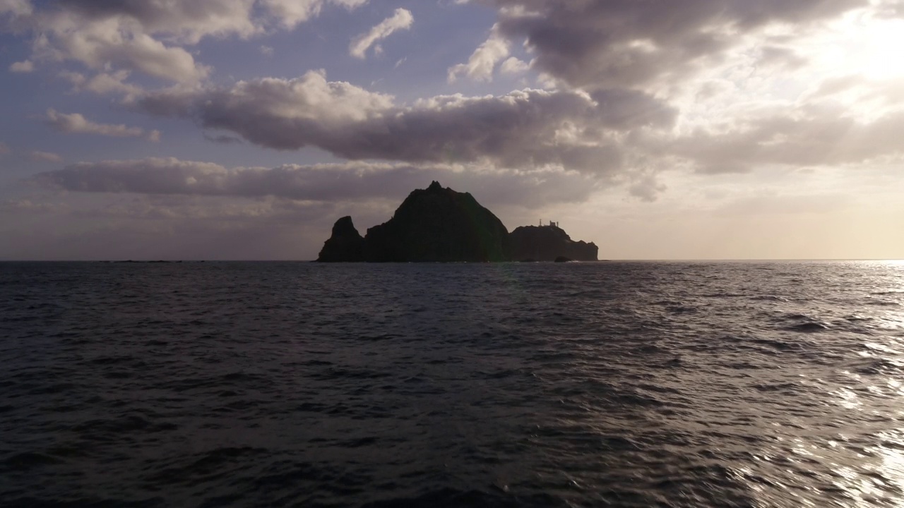 独岛和东海的风景/庆北郁陵郡视频素材