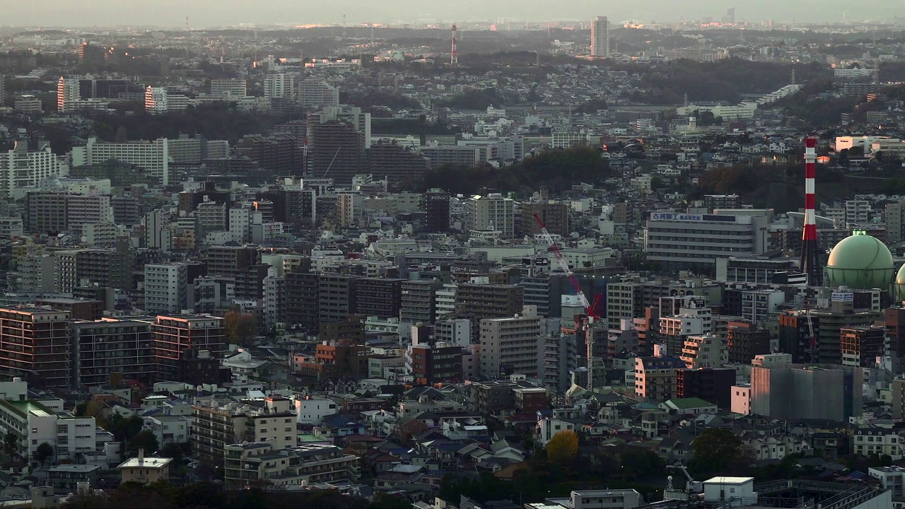 城市景观鸟瞰鸟瞰视频素材