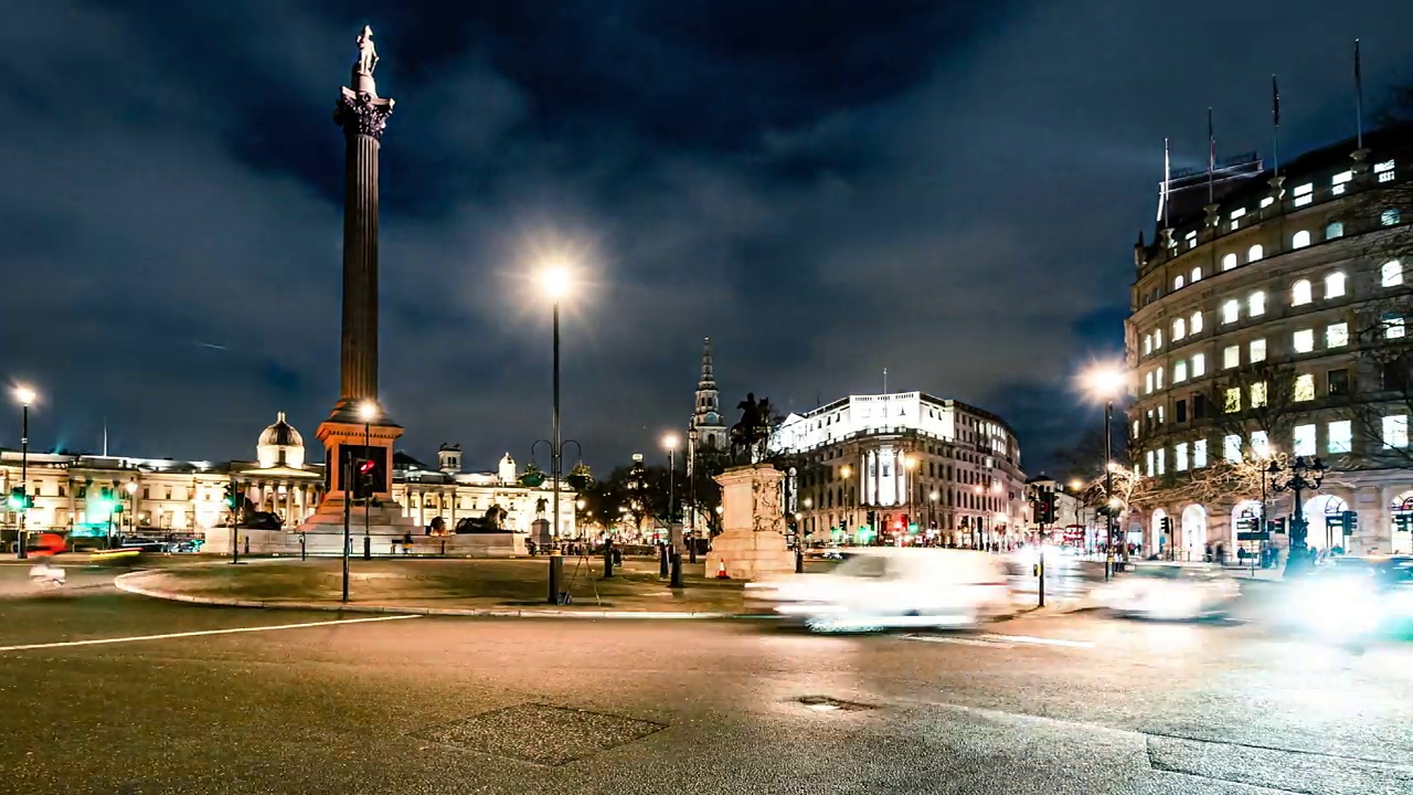 伦敦城的光速视频素材