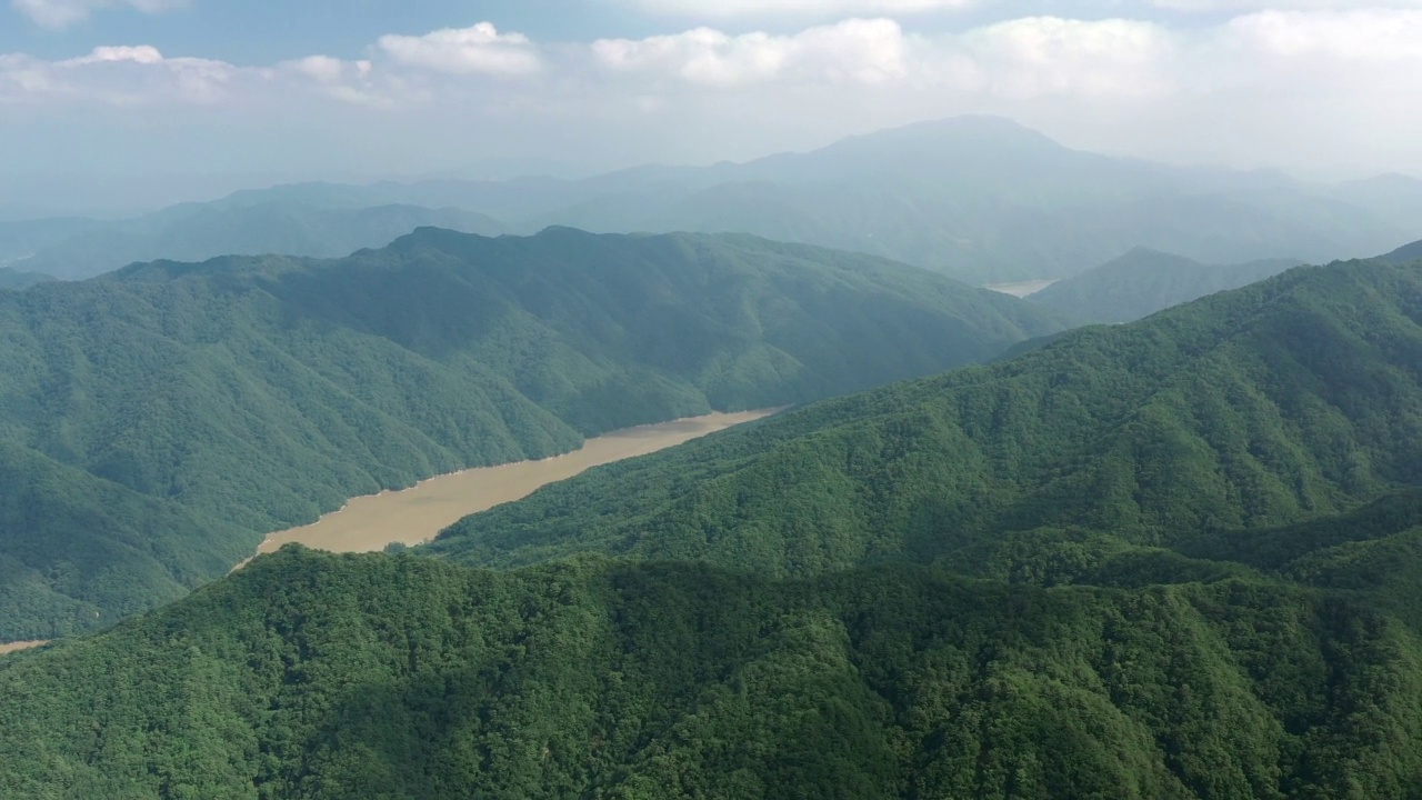 乙水谷风景/洪川郡，江原道视频素材