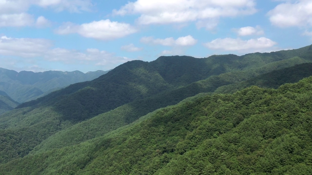 乙水谷风景/洪川郡，江原道视频素材