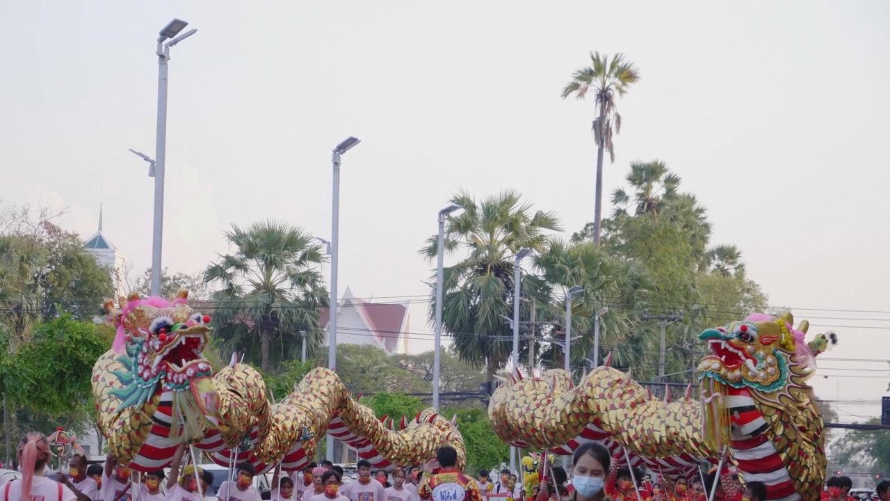 中国新年龙视频素材