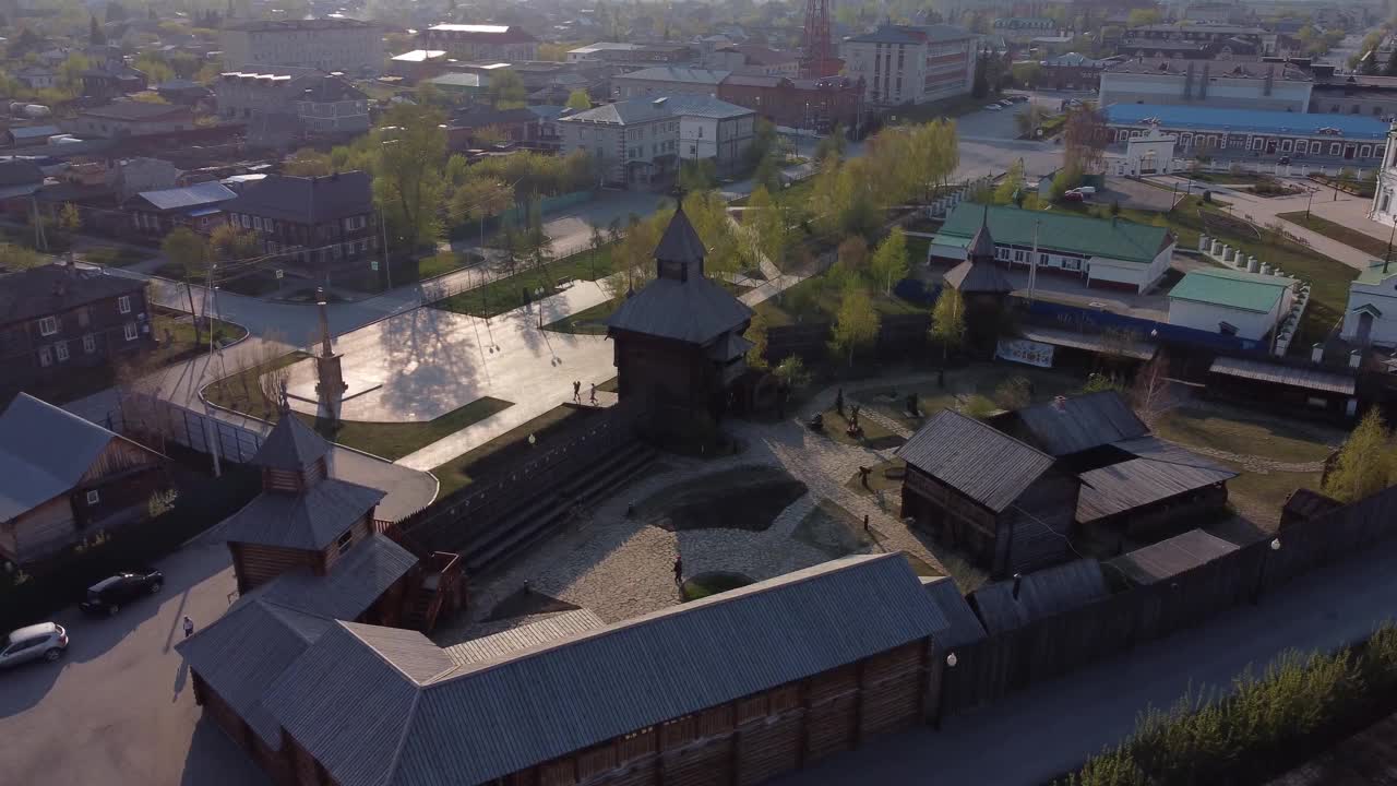 Yalutorovsk。Sretensky fortress。俄罗斯视频下载