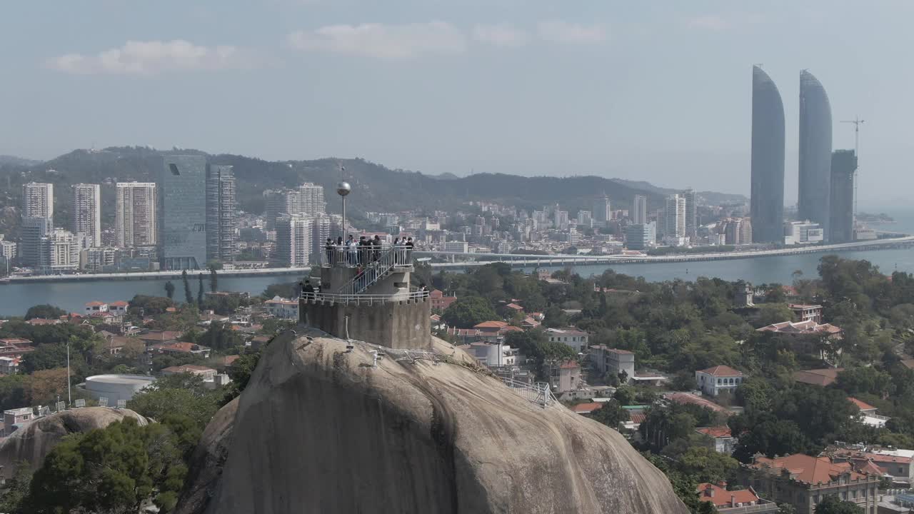 购物中心岛风景视频素材