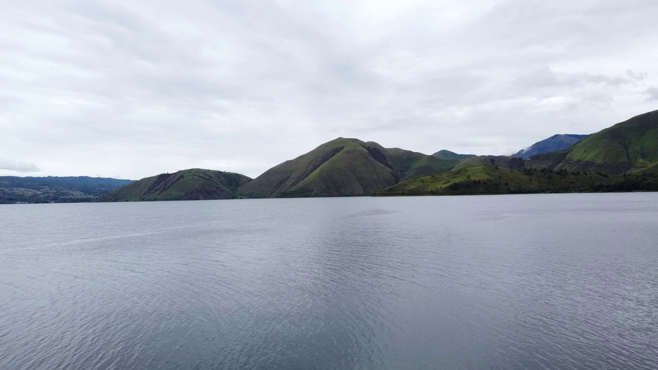 风景优美的塔巴湖视频素材