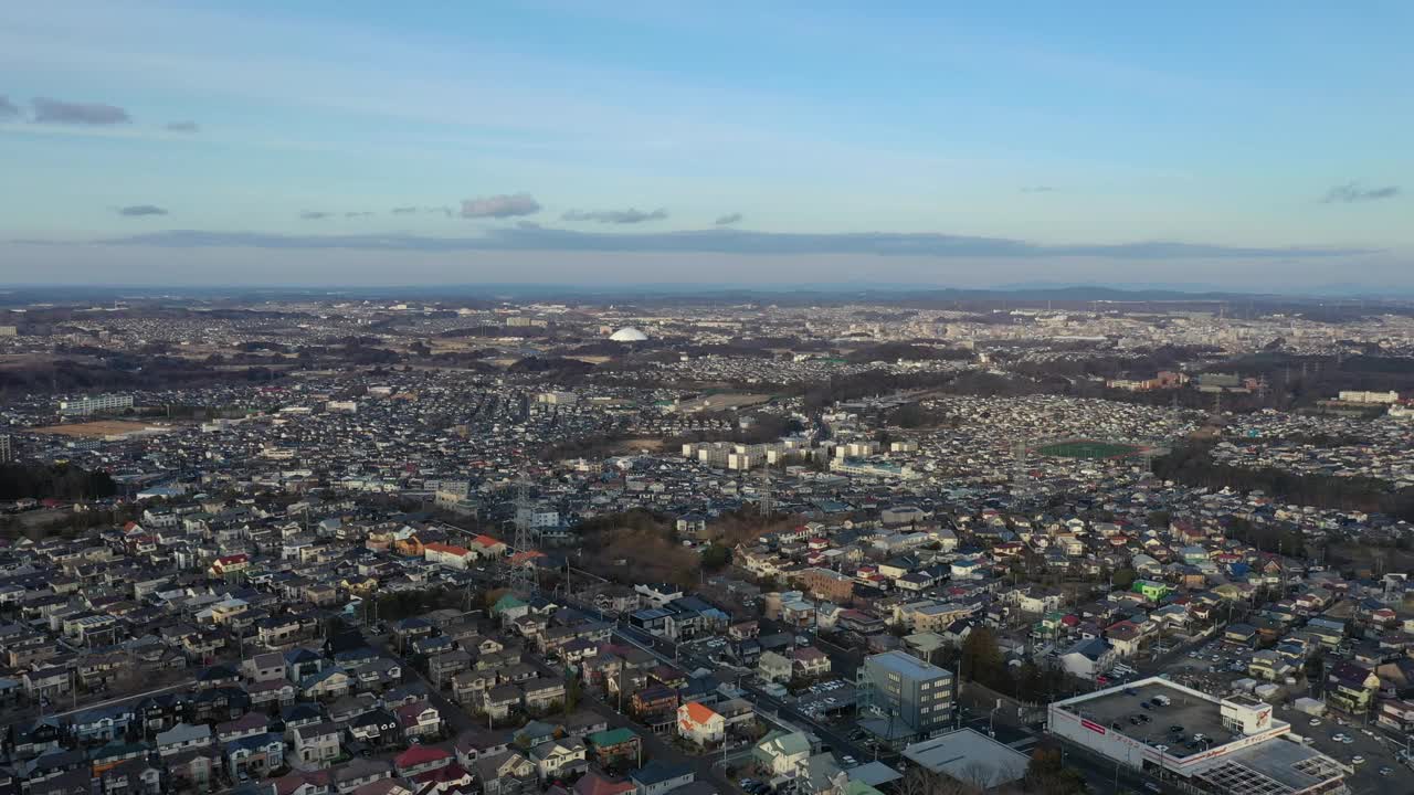 仙台鸟瞰图视频素材