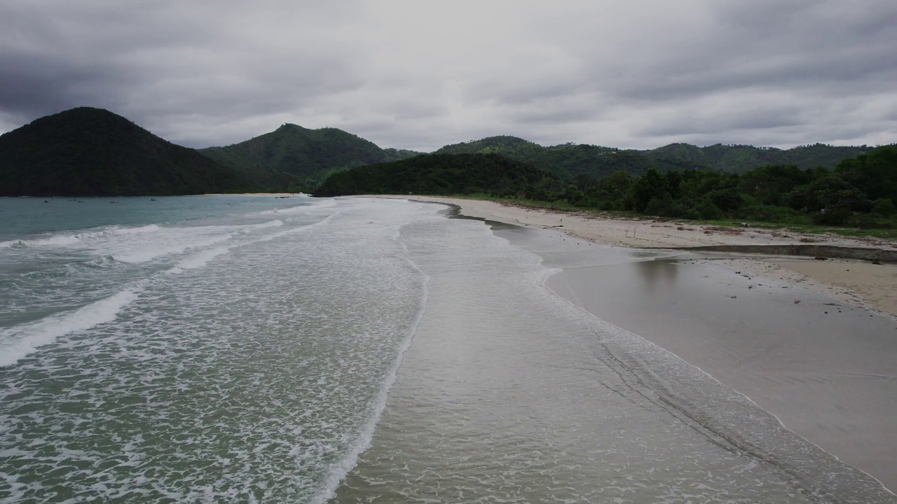 龙目岛海滩视频素材