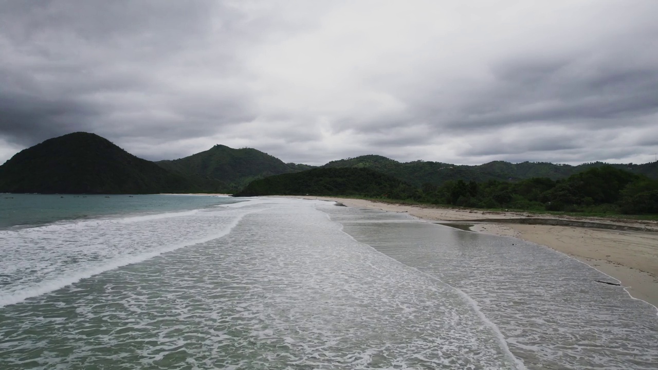 龙目岛海滩视频素材