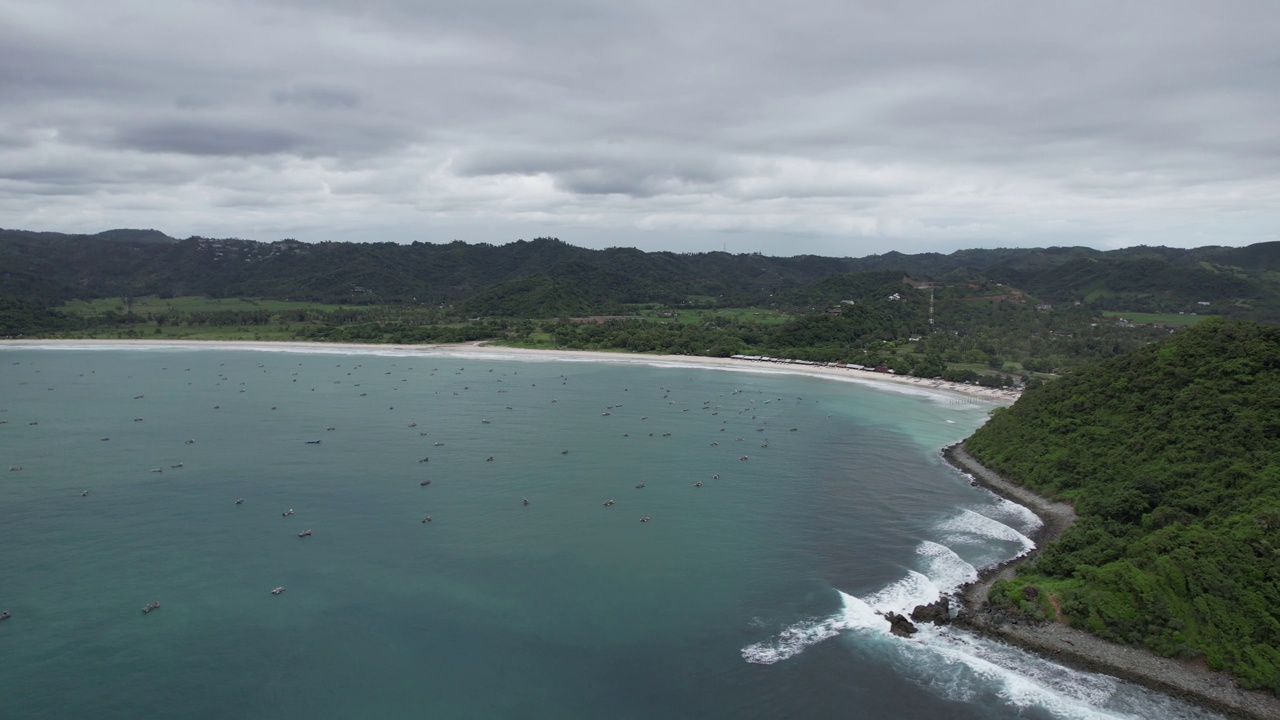 龙目岛海滩视频素材