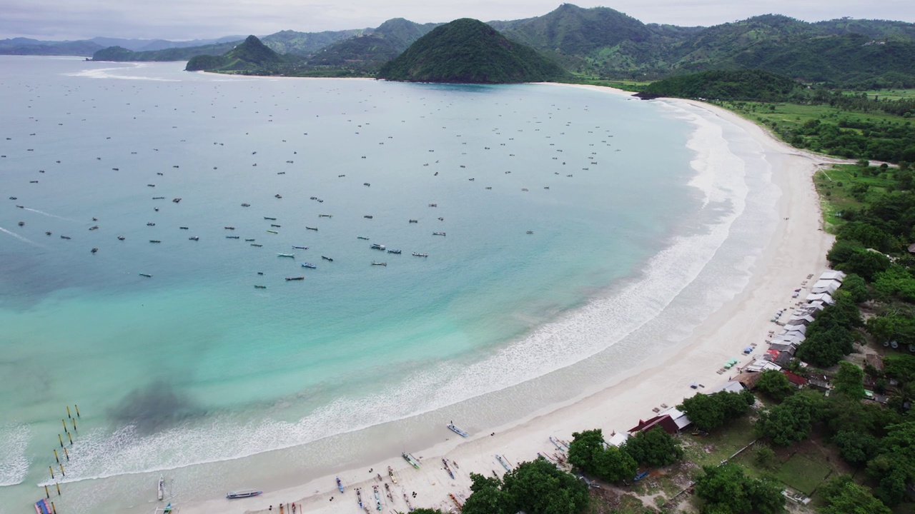 龙目岛海滩视频素材