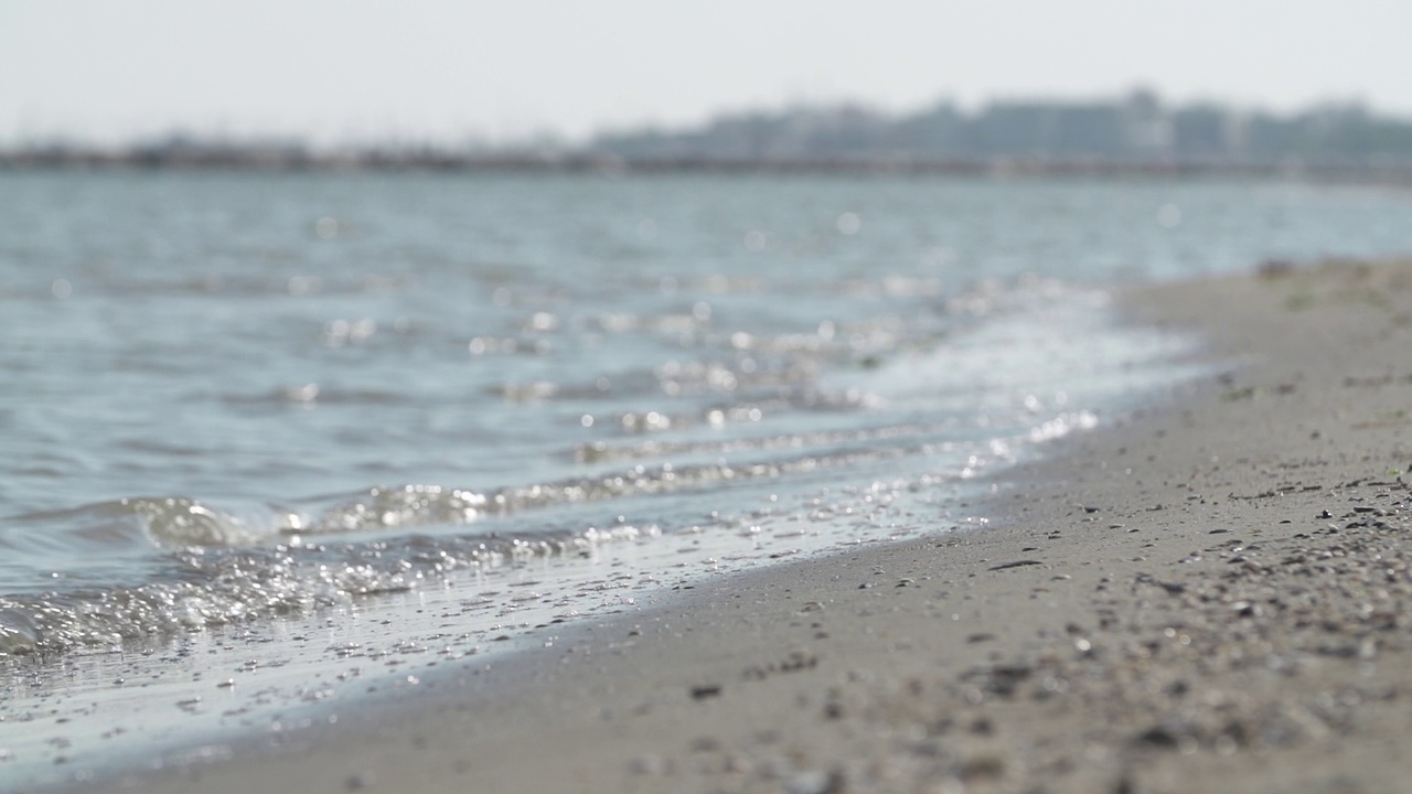 海边的海浪视频素材