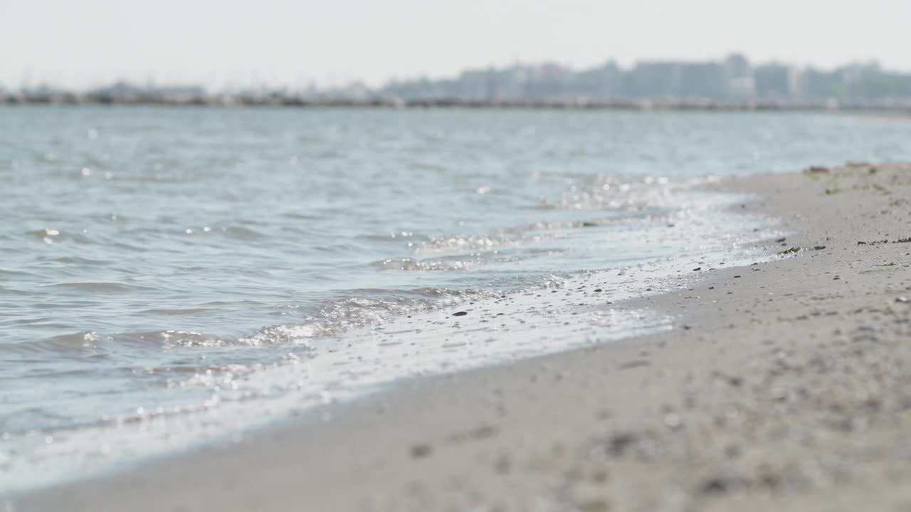 海边的海浪视频素材