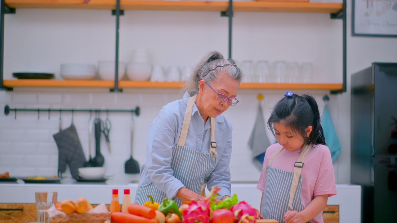 学习烹饪视频素材