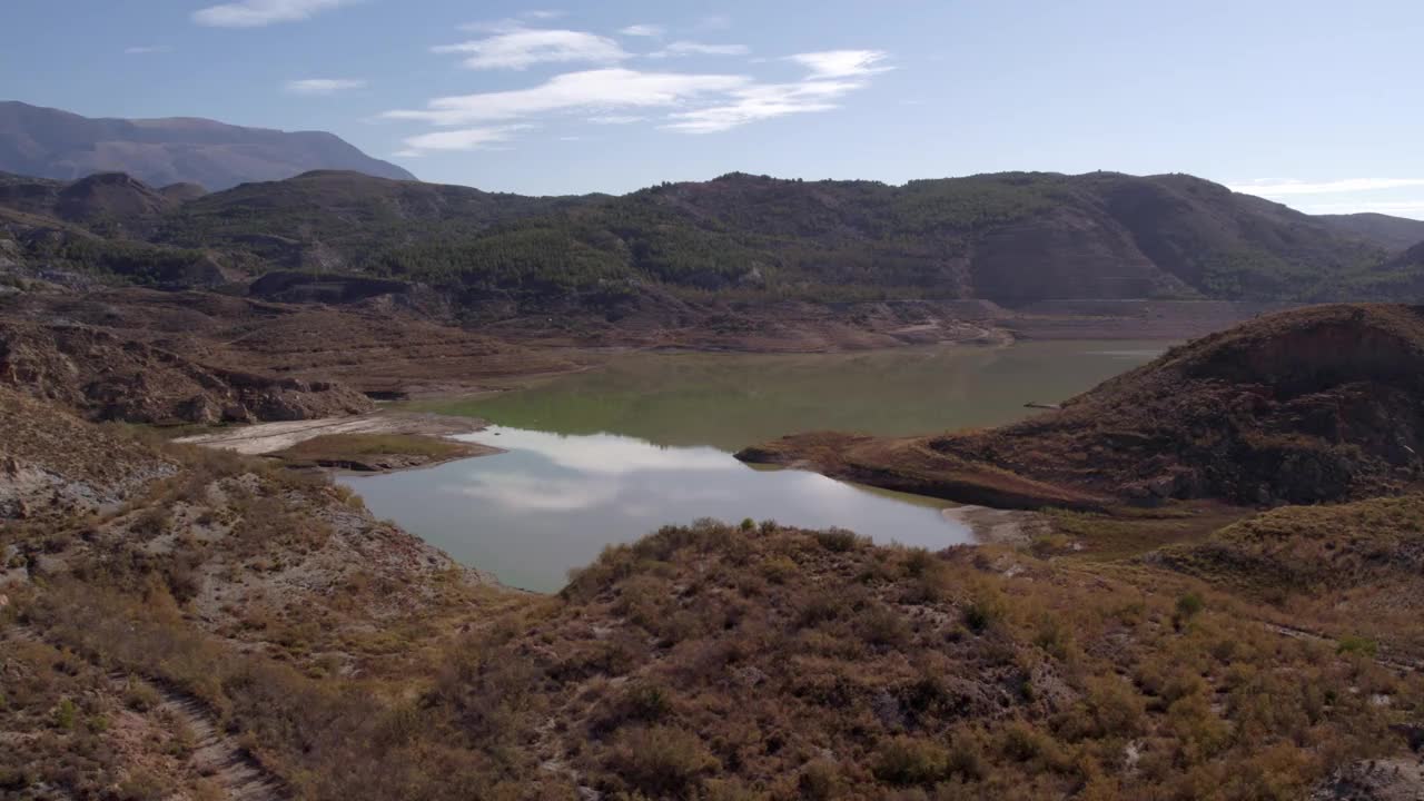 西班牙南部的多山地区视频素材