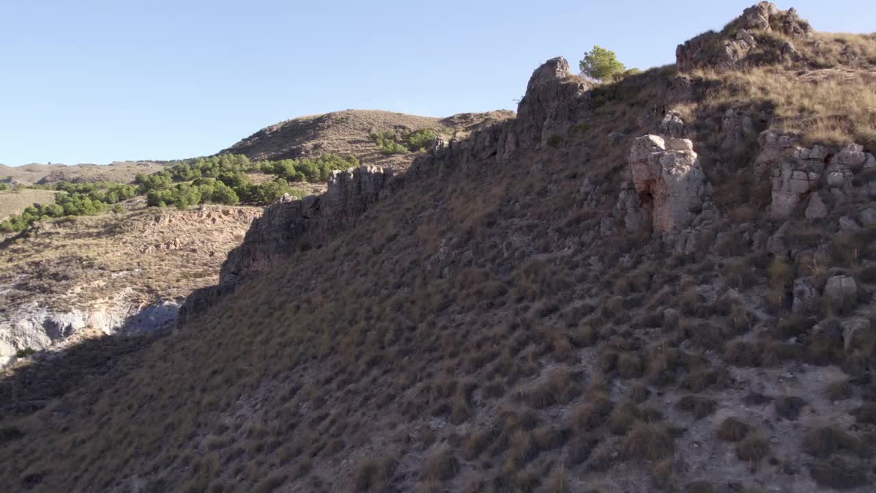 西班牙南部的多山地区视频素材