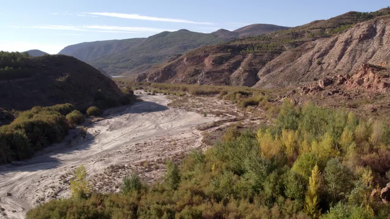 西班牙南部的多山地区视频素材