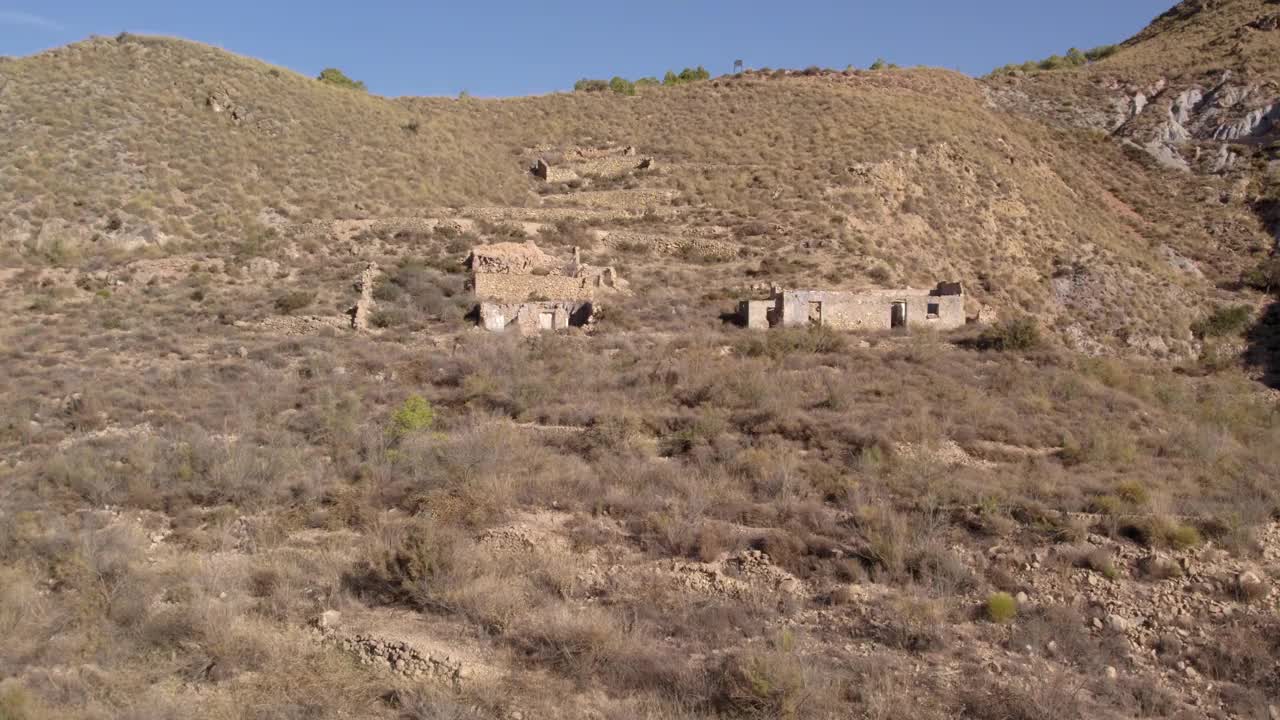 西班牙南部的多山地区视频素材