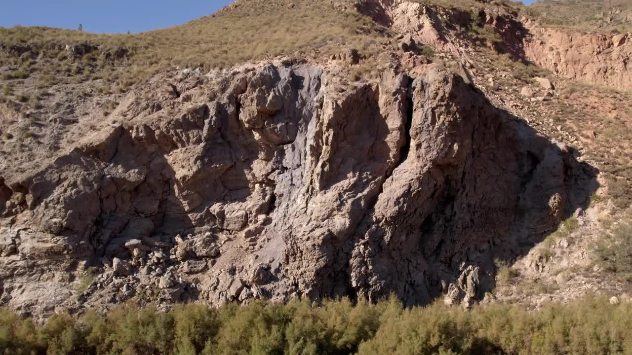 西班牙南部的多山地区视频素材