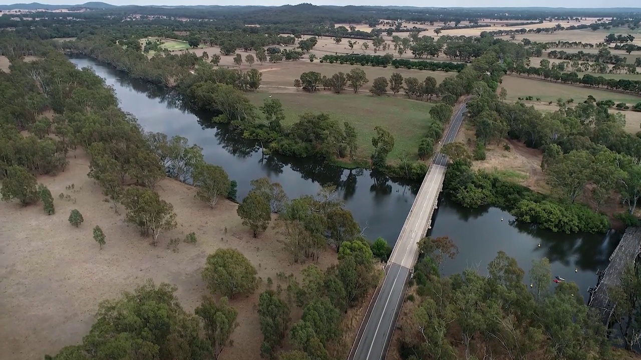 Goulburn河空中视频素材