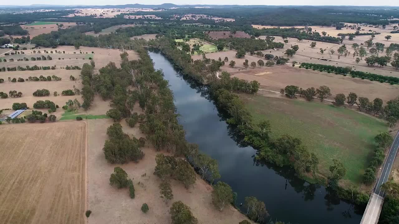 Goulburn河空中视频素材