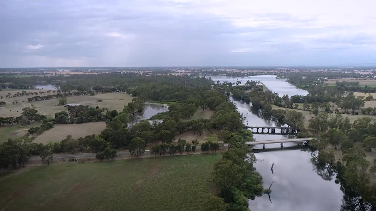 Goulburn河空中视频素材