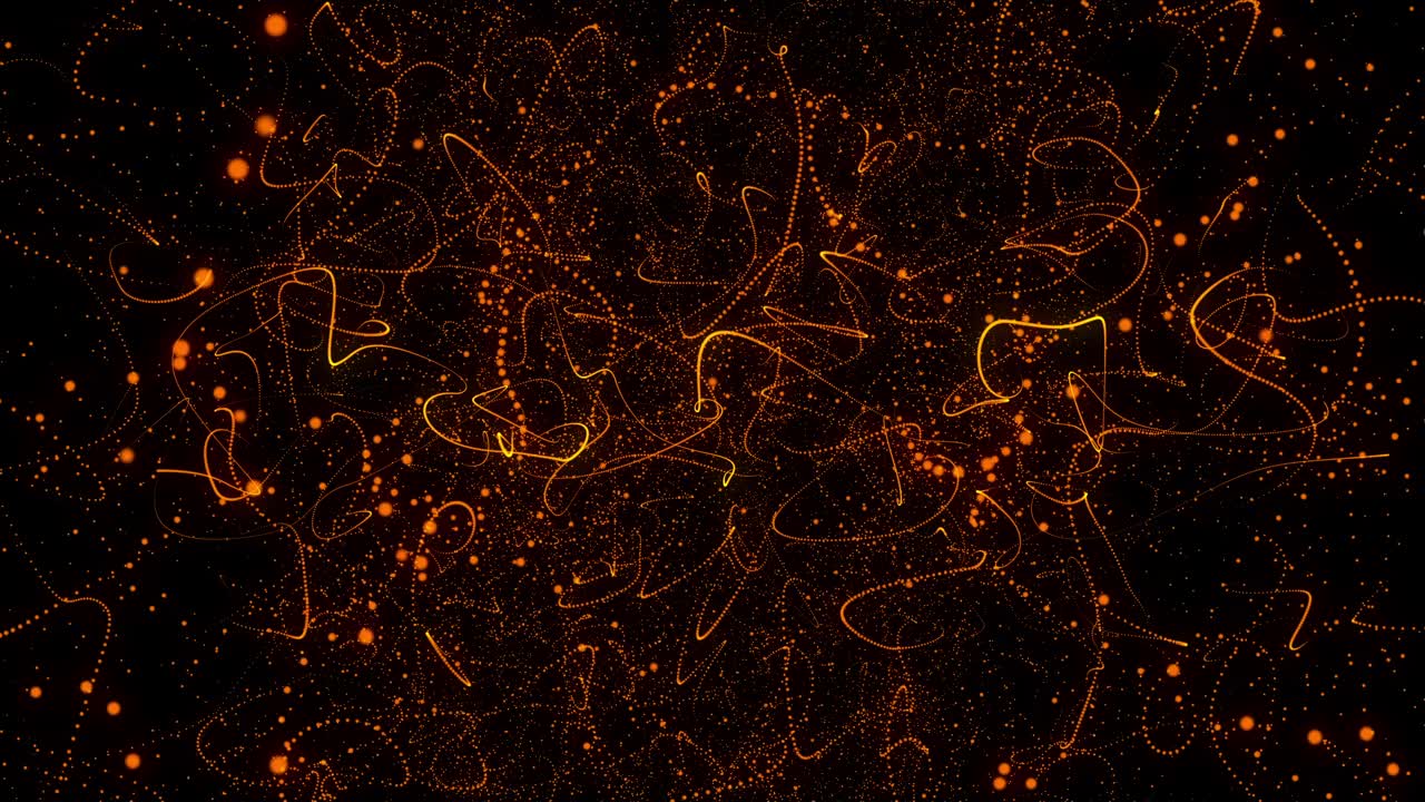 抽象星云分形背景。4K视频。视频下载