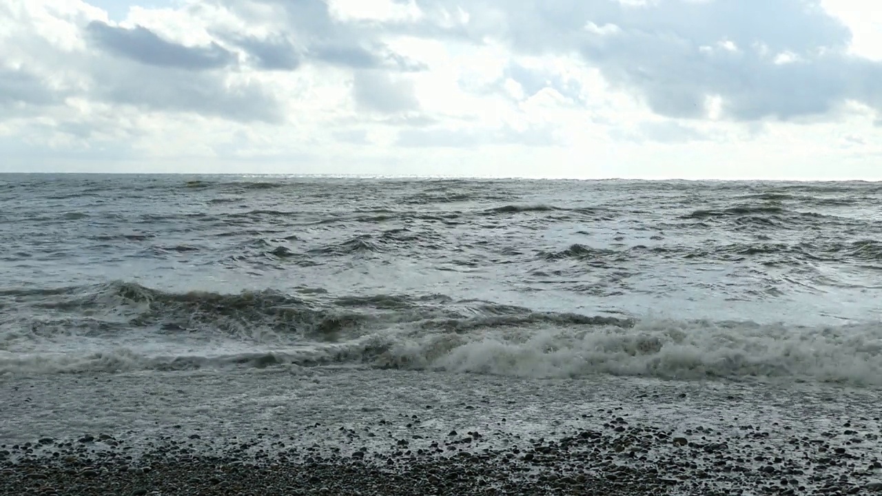 在黑海海岸视频素材