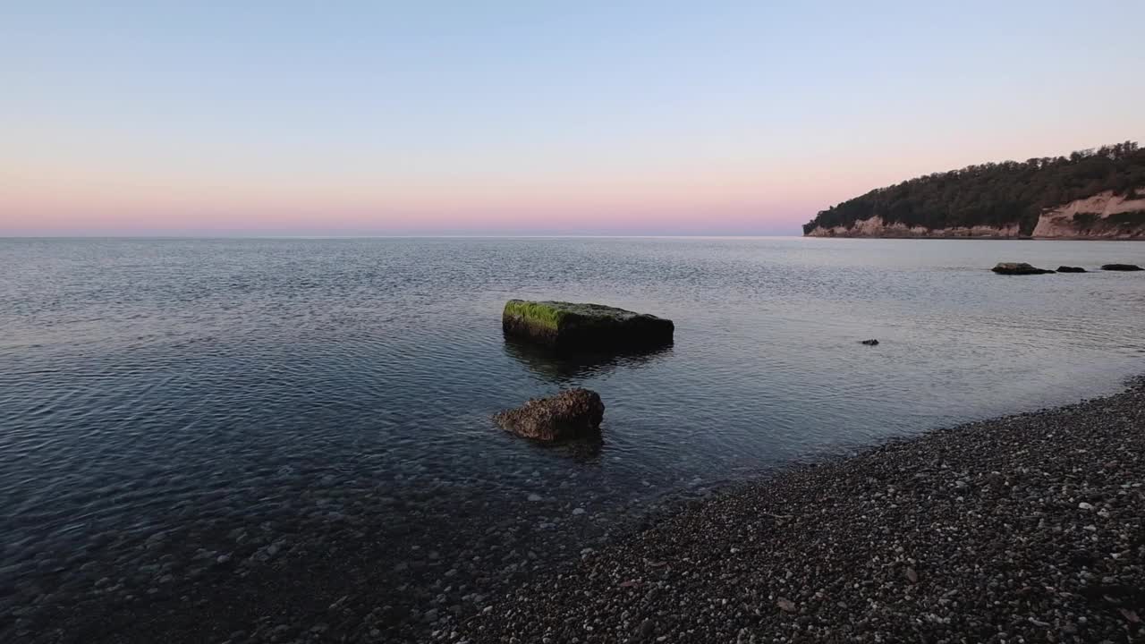 海边的日出视频素材