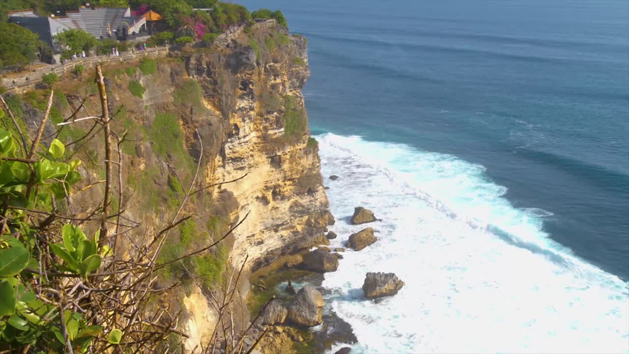 巴厘岛山上的美景视频素材