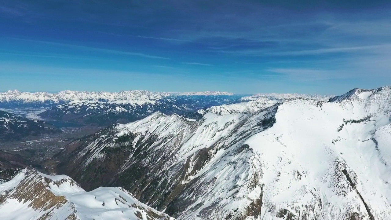 的雪山山视频素材