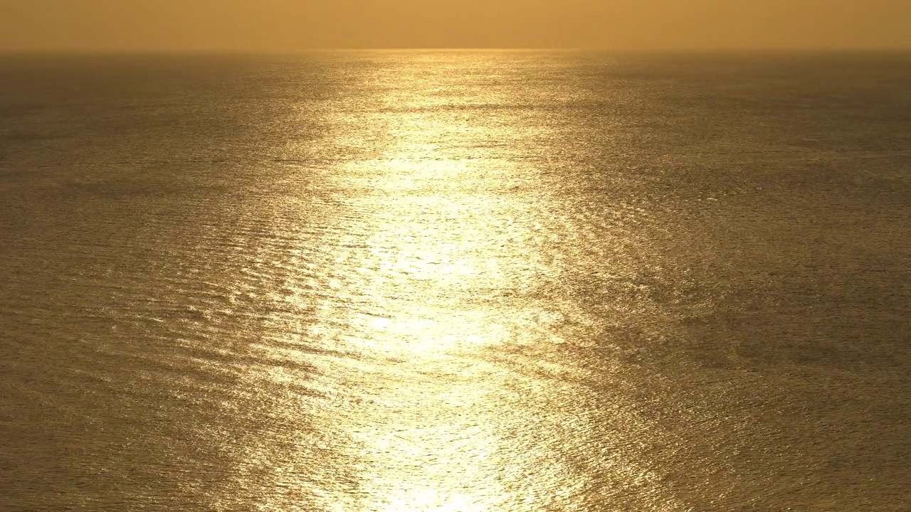 在海上日落的水面图案背景视频素材